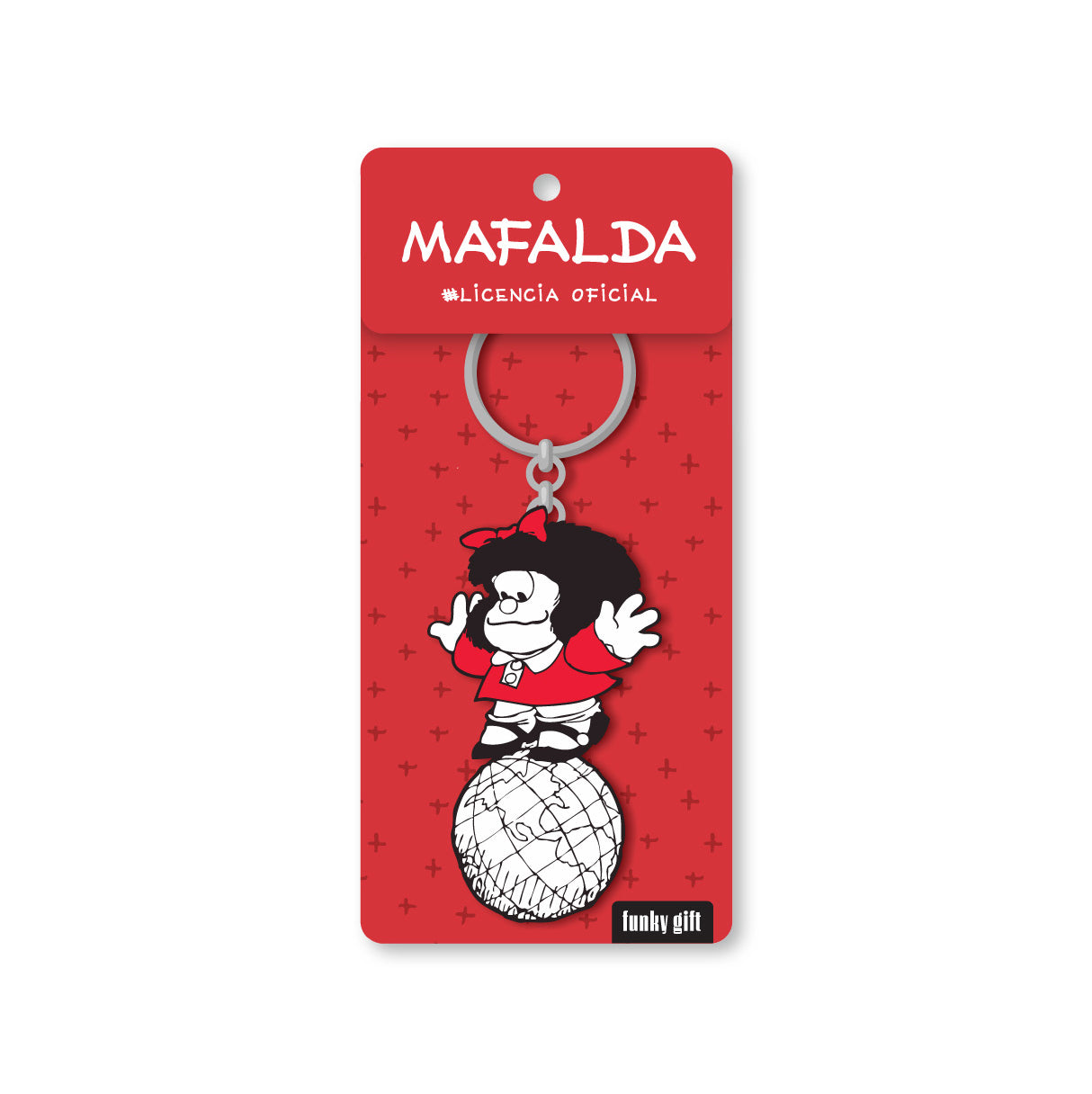 Llavero de goma Mafalda