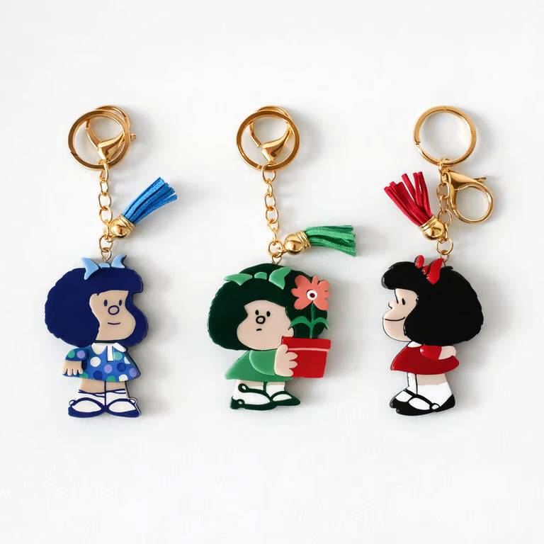 Llavero metacrilato Mafalda