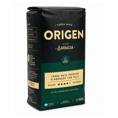 Yerba Mate Origen Barbacuá 500g