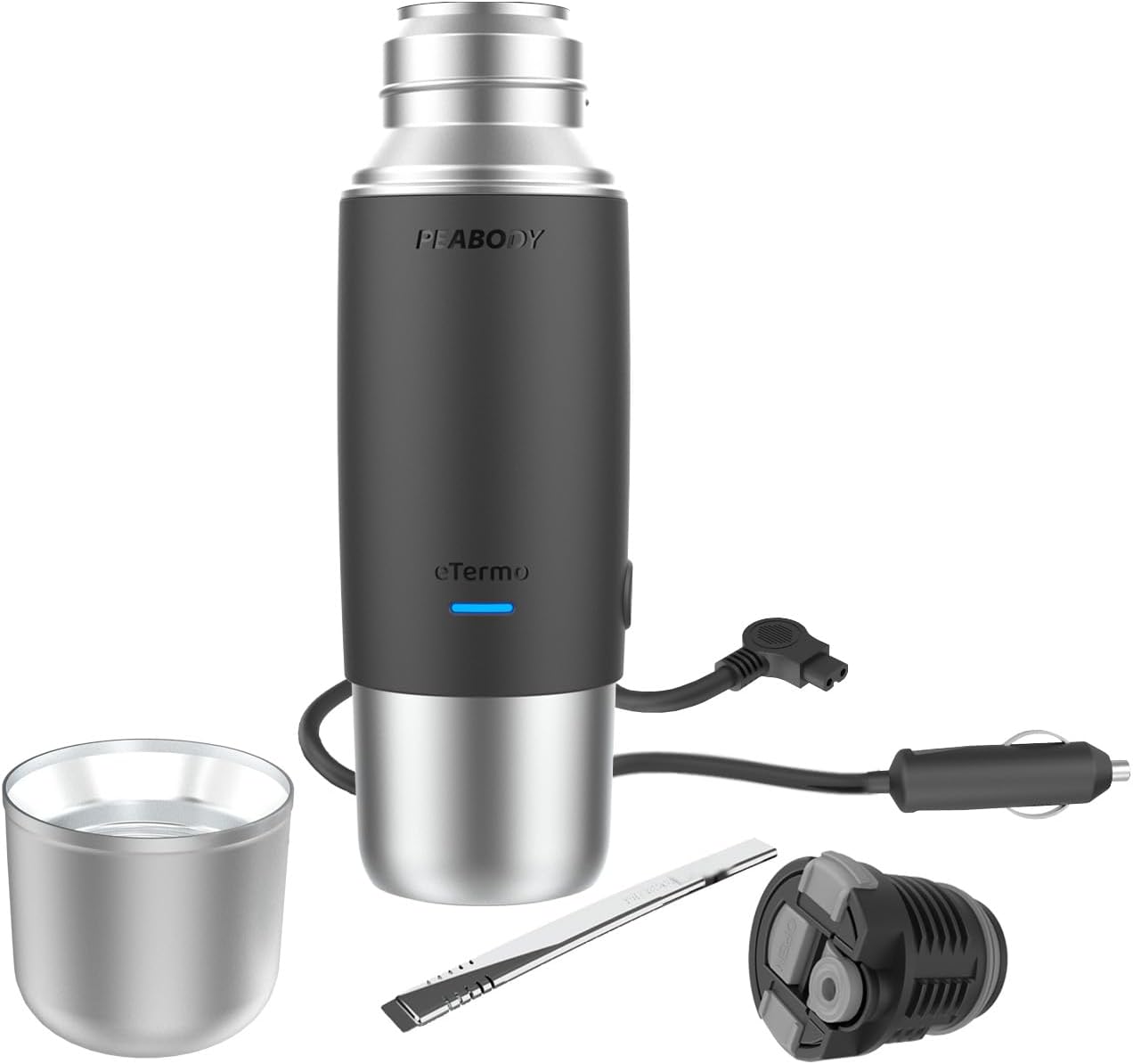 E-Termo Peabody Acero Inoxidable 500ml para automóvil