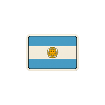 Pegatina Bandera Argentina