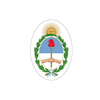 Pegatina Escudo Argentino