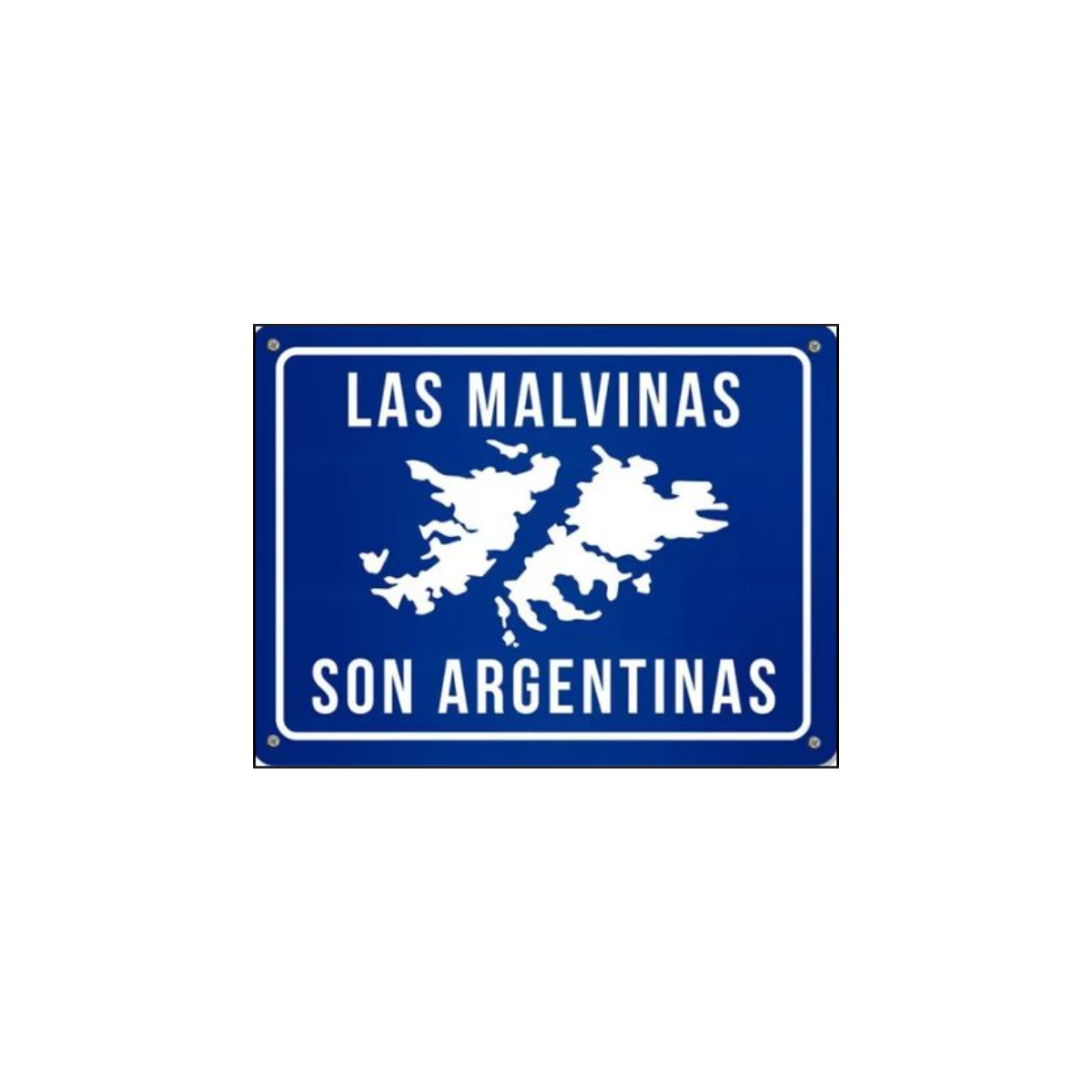 Pegatina "Las Malvinas son Argentinas"