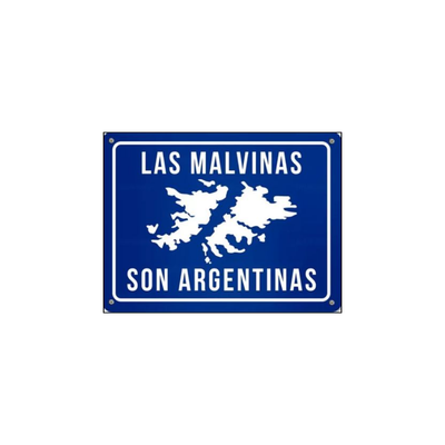 Pegatina "Las Malvinas son Argentinas"