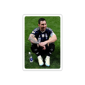 Pegatina Messi sentado victoria a Inglaterra