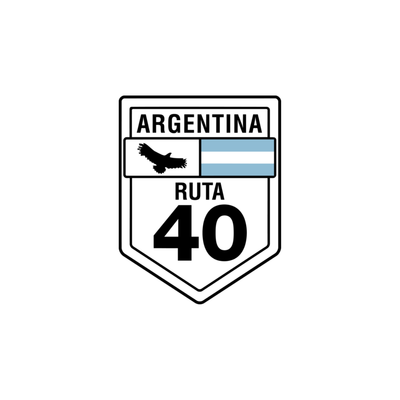 Pegatina Ruta 40 Argentina