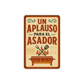 Pegatina "Un Aplauso Para El Asador"