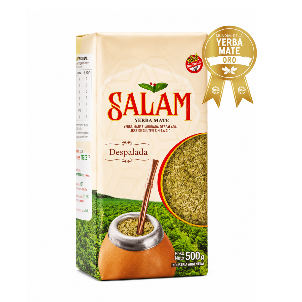 Yerba Mate Salam Despalada 500g
