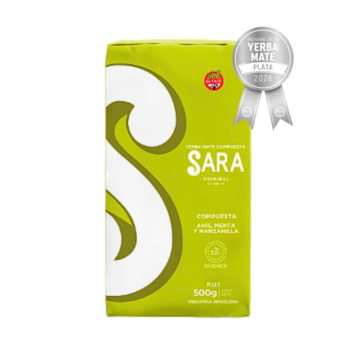 Yerba Mate Sara Anís, Menta, Manzanilla 500g
