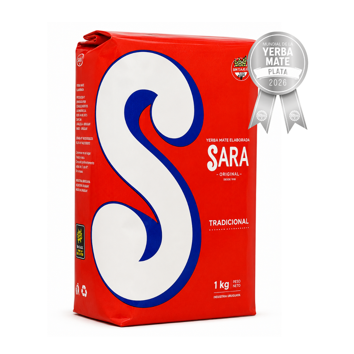 Yerba Mate Sara Tradicional 1 Kg