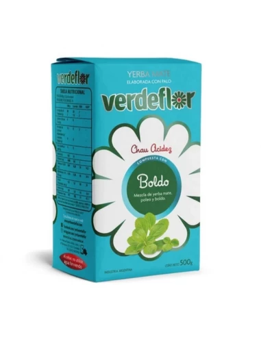 Yerba Mate Verdeflor Boldo