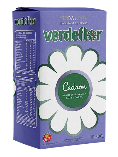 Yerba Mate Verdeflor Cedron 500g