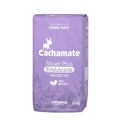 Yerba Mate Cachamate Siluet Plus Endulzada 500g
