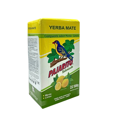 Yerba Mate Pajarito Menta y Limon 500g